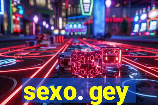 sexo. gey